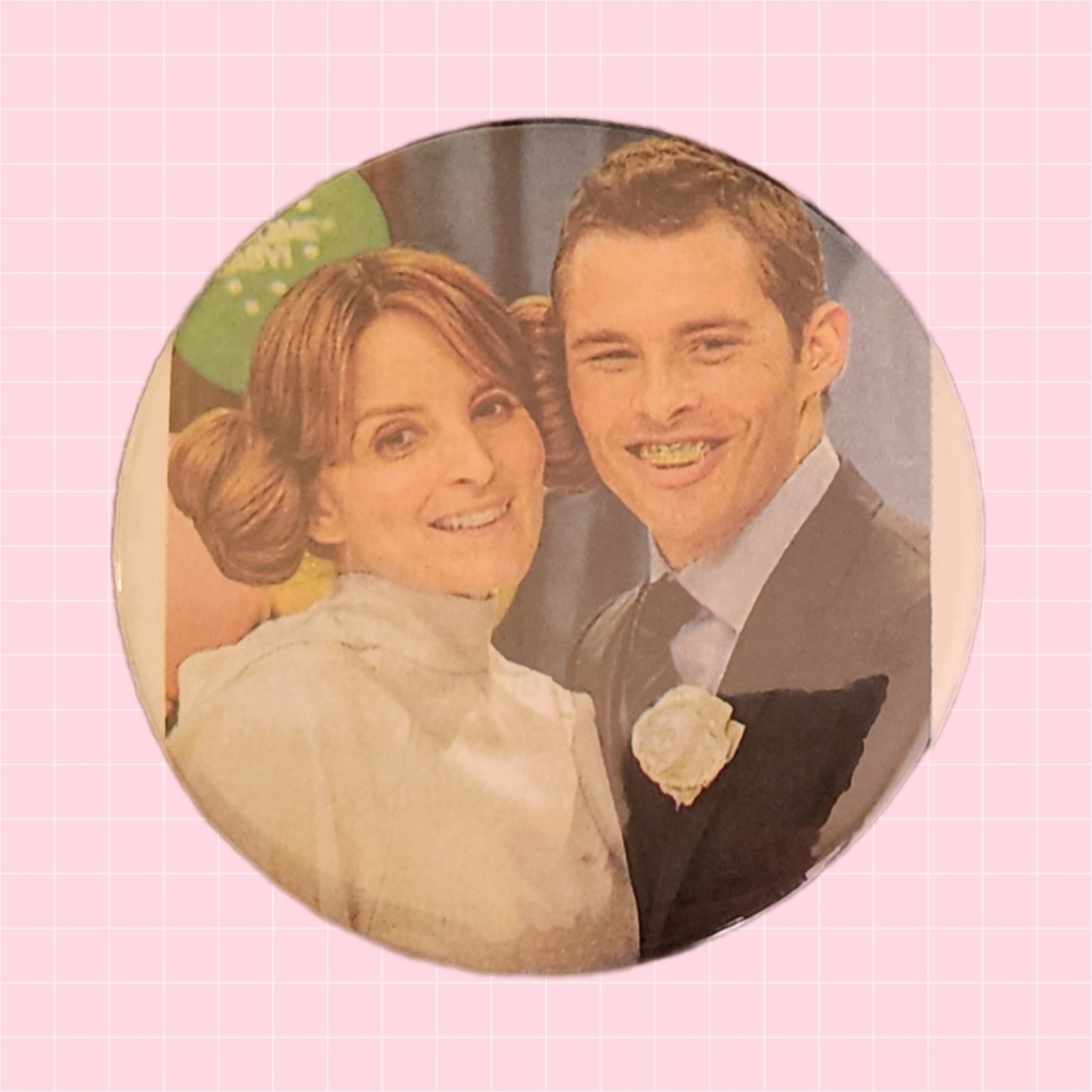 30 Rock Marriage 2" Pin